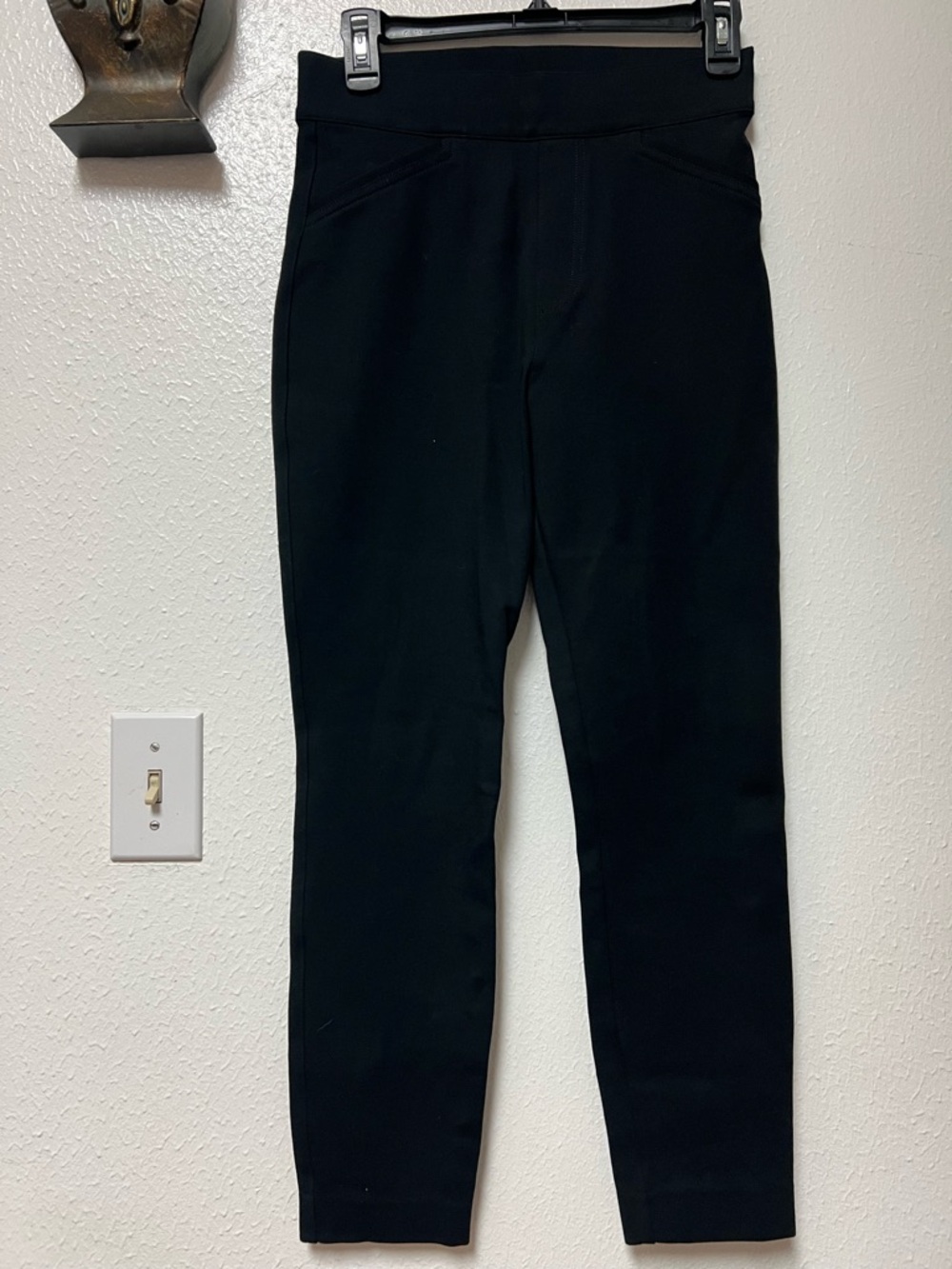 Women's Black Stretch Ponte Pants spanx